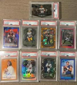 HOT PACK SPORTS CARD LOT NBA NFL MLB 1 RPA 1 AUTO 1 MEM 1 GRADED CARD PSA BGS - Picture 1 of 1