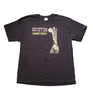 Vintage Led Zeppelin Mens T Shirt Extra Large Black Zoso Stairway To Heaven 2005 - Picture 1 of 14