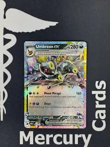 Pokémon TCG 1x Umbreon Ex - Double Rare - Prismatic Evolutions 060/131 NM - Picture 1 of 6