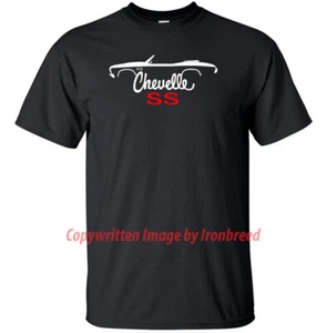 1970 1971 1972 Chevelle Convertible SS T Shirt Muscle Car 396 LS6 454 70 71 72 - Picture 1 of 5