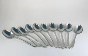 OneidaCraft Shasta Oneida Edelstahl geschwungener Griff glänzend 10 Suppenlöffel 6 3/4" - Bild 1 von 3