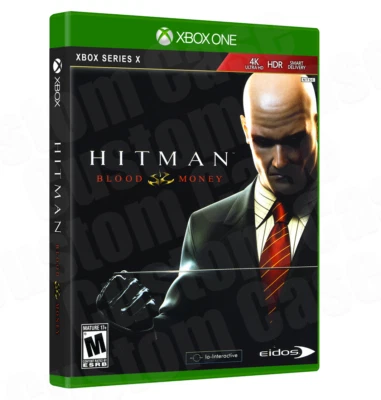 Hitman: Blood Money - Xbox 360 (CUSTOM REPLACEMENT CASE) Read Description - Image 1 of 2