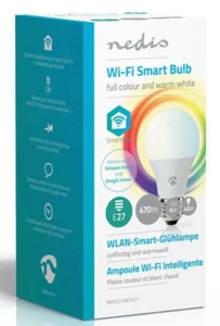 6W (=40W) Smart WiFi Dimmable LED Light Bulb E27 Full Colour RGB & Warm White - Picture 1 of 3