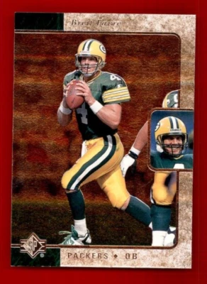 1996 SP #33 Brett Favre. - Image 1 of 2