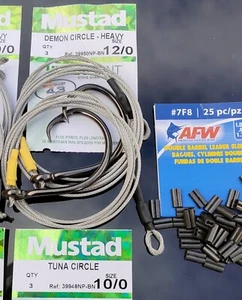 Shark fishing 2 Bite Traces SS 316 Wire - Picture 1 of 8