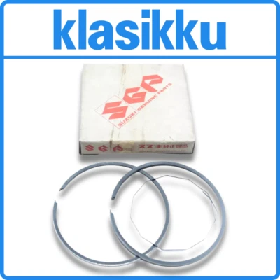 Anillo de pistón Suzuki TS125 TC125 TS 125 TC 125 gran tamaño 1,00 genuino Japón Foto 1 de 4