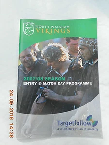  NORTH WALSHAM VIKINGS  v MAIDSTONE    13  OCTOBER  2007 - Picture 1 of 1