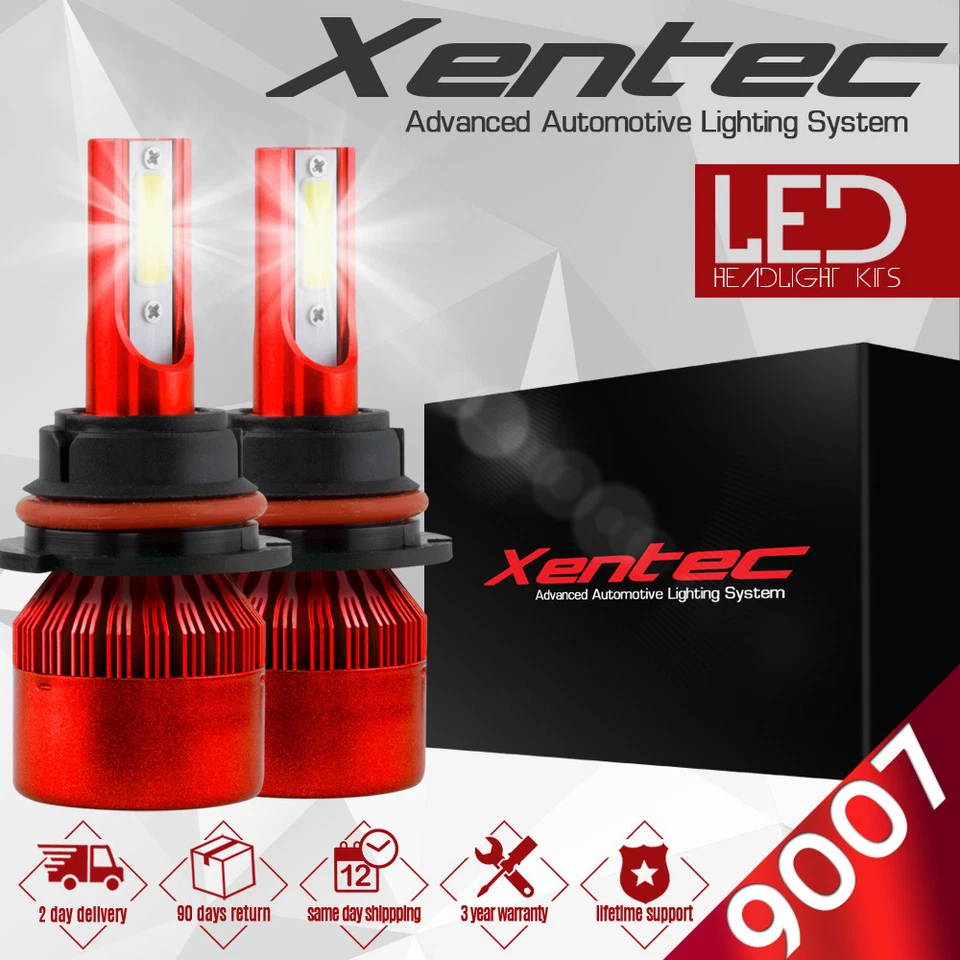 XENTEC LED HID Headlight kit 9007 HB5 White for 2012-2012 Suzuki SX4 Crossover - Image 1 of 1