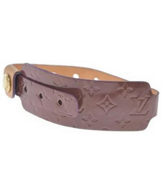 Pulseras/brazaletes Louis Vuitton marrón (estampado) 2200617342168 Foto 1 de 4