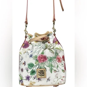 Dooney & Bourke beschichtete Baumwolle botanisch kleiner Kordelzug - Bild 1 von 7