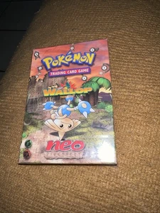 Pokémon Trading Cards Neo Discovery Wallop Theme Deck Factory Sealed - Picture 1 of 6