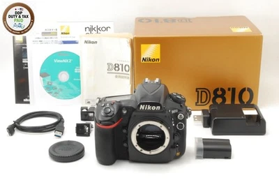 [Near Mint] Nikon D810 Body Digital SLR Camera Black 36.3 MP From JAPAN - Image 1 of 4