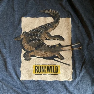 Wildlife Conservation Society T-Shirt - Bronx Zoo - XL - 2025 - Run For The Wild - Picture 1 of 3