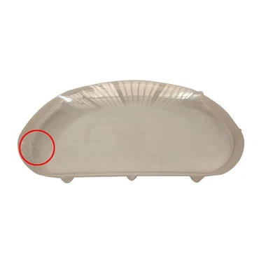 VETRO CONTACHILOMETRI TRASPARENTE PIAGGIO HEXAGON 125 150 1994/1997 con lesione - Immagine 1 di 3