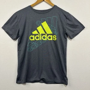 Adidas Youth Large (14/26) Shirt 100% Polyester Basketball Football Practice - Picture 1 of 5