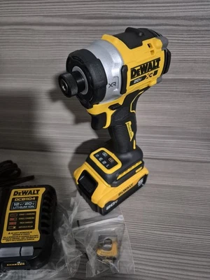 DeWalt 20V MAX XR Brushless DCF860 1/4" 3 Speed High Torque Impact Driver Kit - Image 1 of 4