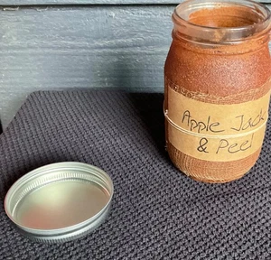 Black Crow Candle Apple Jack & Peel Jar Candle, 16oz - Picture 1 of 3