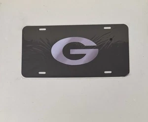 GEORGIA BULLDOGS SPIEGEL G LOGO NUMMERNSCHILD SCHWARZ SILBER G SCHILD CRACTIQUE - Bild 1 von 3