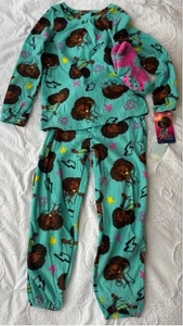 Mädchen Karma's World türkis braun Figur Pyjama Set Größe 6X - Bild 1 von 5