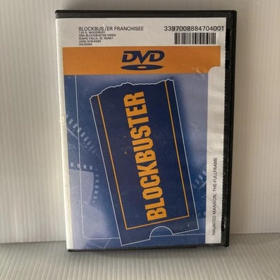 Blockbuster Video Rental DVD The Haunted Mansion Eddie Murphy Walt Disney - Image 1 of 4