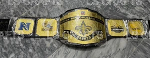 New Orleans Saints Championship Belt American Football 2mm Brass - Picture 1 of 5