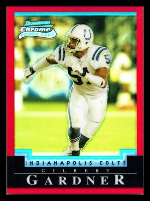 2004 Bowman Chrome Gilbert Gardner Red Refractors #/210 Rookie #136 - Image 1 of 2
