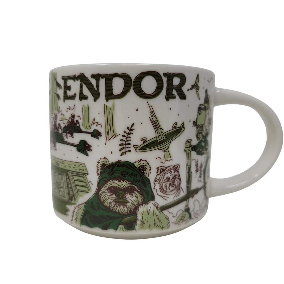 Disney Starbucks Star Wars 2021 ENDOR Coffee Mug