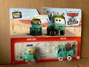 DISNEY CARS DIECAST On The Road -Sarah Coggs & Noriyuki - New- Combined Postage - Picture 1 of 2
