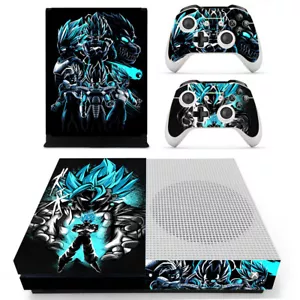 DBZ Goku Saiyan Xbox One S X Slim Console Controllers Vinyl Decals Skin Stickers - Picture 1 of 4