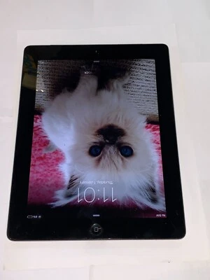 APPLE (A1396) IPAD 2ND GEN 16GB IN BLACK WIFI + CELL - FOR PARTS OR NOT WORKING - Image 1 of 4