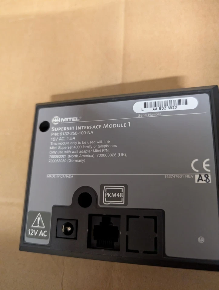 Módulo de interfaz superconjunto Mitel 9132-250-100-NA 1 Foto 1 de 1