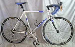 2005 Fuji Roubaix-Pro Road Bike 52cm Small Reynolds 853 Shimano YELLOW 105 Steel - Picture 1 of 13