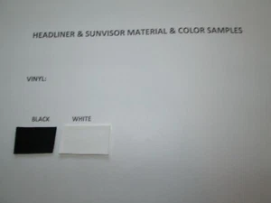 New pair of Sun Visors for AMC Rambler American 1958-1960 Vinyl pattern - Picture 1 of 2