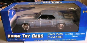 AMERICAN MUSCLE - SUPER COCHES DE JUGUETE - TESOROS OCULTOS - CAMARO 1969 - 1 DE 399 - Imagen 1 de 3