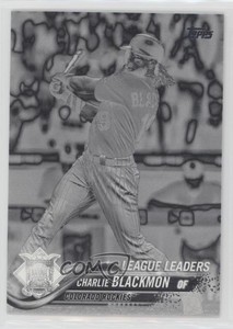2018 Topps Negative Charlie Blackmon #92