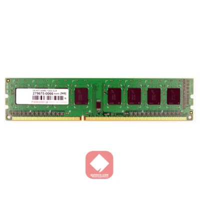 Transcend Ram DDR3 DDR-3 1333Mhz 1GB PC3-10600 CL9 - Immagine 1 di 2