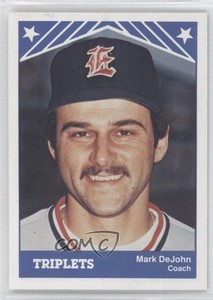 1983 TCMA Evansville Triplets Mark DeJohn #24