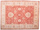 Afghan Ferahan Brick Manufacture 150x200 Carpet Hand Knotted Red Flower Pattern