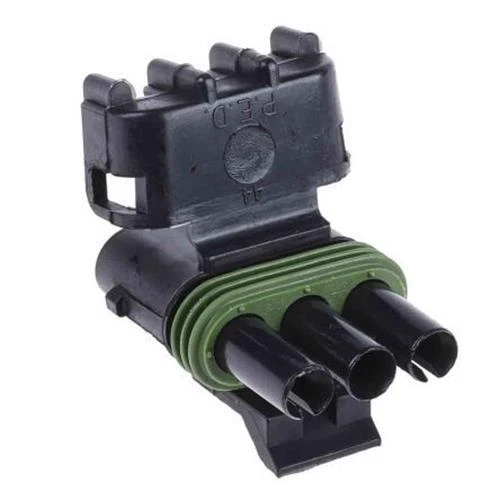 Delphi  Weather-Pack 3 Way Cable Mount Socket Connector - Image 1 of 1