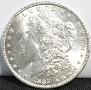 1889 Morgan Silber Dollar 169 - Bild 1 von 2