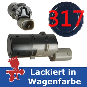 Sensor de aparcamiento BMW X3 E83 Vor-FL pintado en 317 azul oriental 6989078 NUEVO  - Imagen 1 de 1
