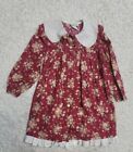 Vintage Girls Dress  Rare Editions Long Sleeves Dress  Size 6 Floral