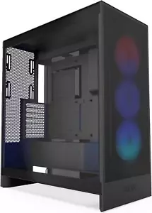 NZXT H7 Flow RGB 2024 CM-H72FB-R1 ATX Desktop Computer Case - Picture 1 of 4