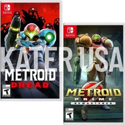 Metroid Dread + Prime Remastered Switch Brand New Game Special Bundle [Shooter] - Image 1 of 4