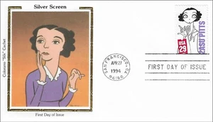 Zasu Pitts Legend Silent Film Cinema Comedienne USA 2824 Colorano Silk FDC 1994 - Picture 1 of 1