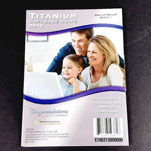 2010 Titanium Software Suite für Microsoft Windows 7 PC Treasures 2-DVD Set - Bild 1 von 3