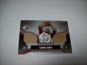 2005-06 SPx Lebron James Winning Materials Dual Game-Used Jersey SP #WM-LJ MVP - Picture 1 of 5
