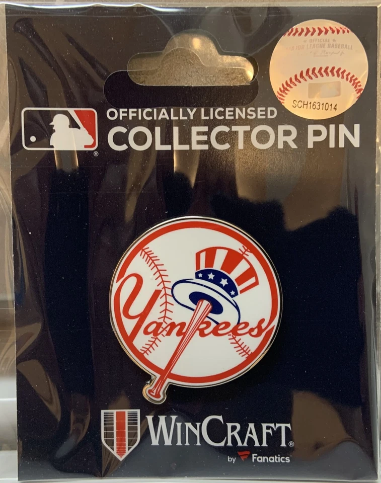 NEW YORK YANKEES LOGO COLLECTOR PIN NEW WINCRAFT - Image 1 of 1
