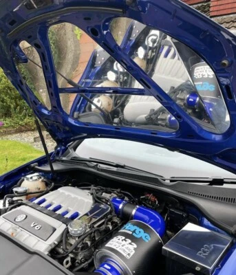 GOLF Mk5 R32 UNDER BONNET COVERS MIRROR POLISHED STAINLESS PANELS, Golf R32 Mk5 - Image 1 of 3