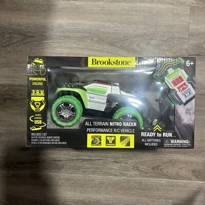 Brookstone All Terrain Nitro Racer performance R/C Vehicle ages 6+ USB Charge - Image 1 of 2